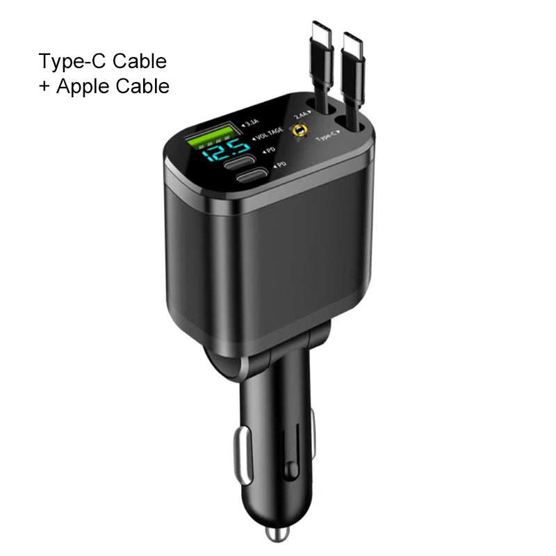 🔥Schnellladegerät für Autos mit Sternenhimmel-Ambientebeleuchtung