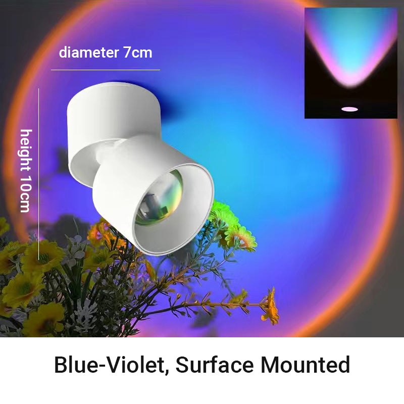 LED-Projektionslicht 🌇 Geeignet für Fotografie, Partys, Camping und festliche Anlässe