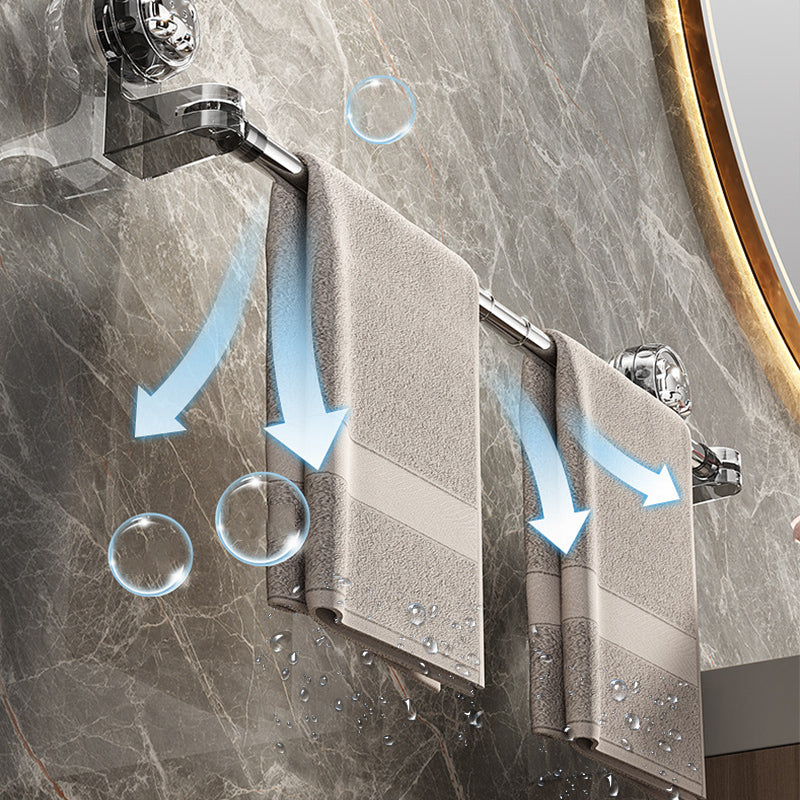 🔥Verstellbare Saugnapf-Handtuchhalterung